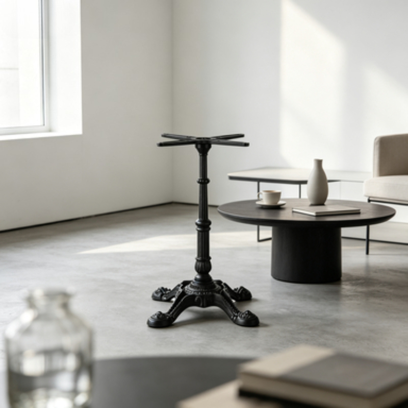 Furniture For Hardware Shop - 鋳鉄製タイガークロー型テーブル脚、4本爪テーブルベース、角型テーブル脚、カフェやダイニングテーブル用の金属製支柱