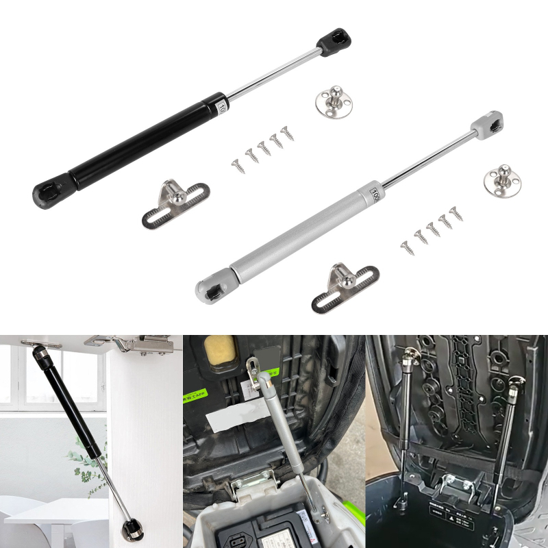 Cabinet Hinge Overlay - 2個入りガススプリングショックストラットリフトサポート、油圧ピストン蓋ステー、窓キャビネット、家具用キャビネットドアヒンジ用