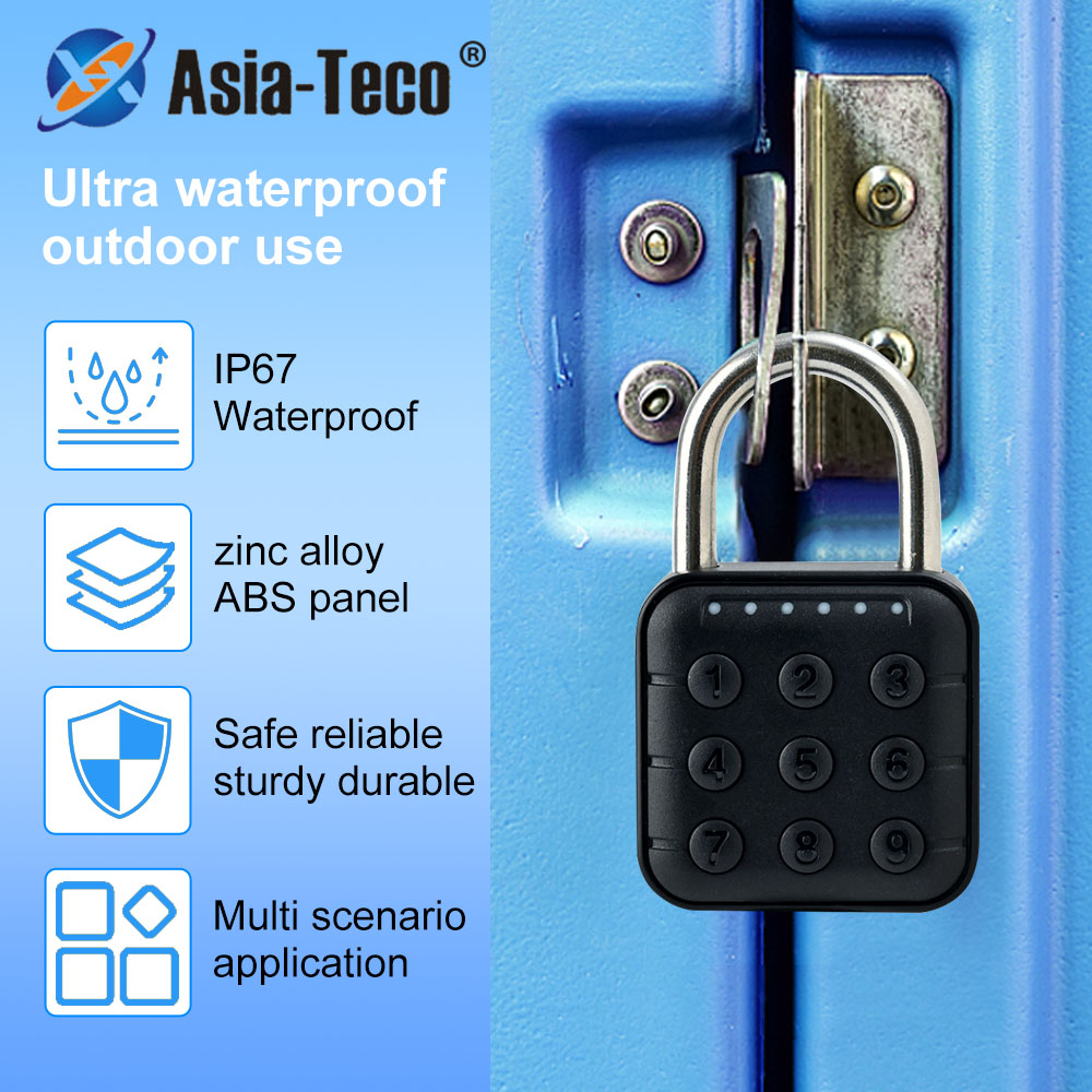 Cabinet Lock Key - スマートパッドロック 指紋南京錠 キャビネットロック 寮盗難防止ロック USB充電式セキュリティキーレスロック スマート南京錠