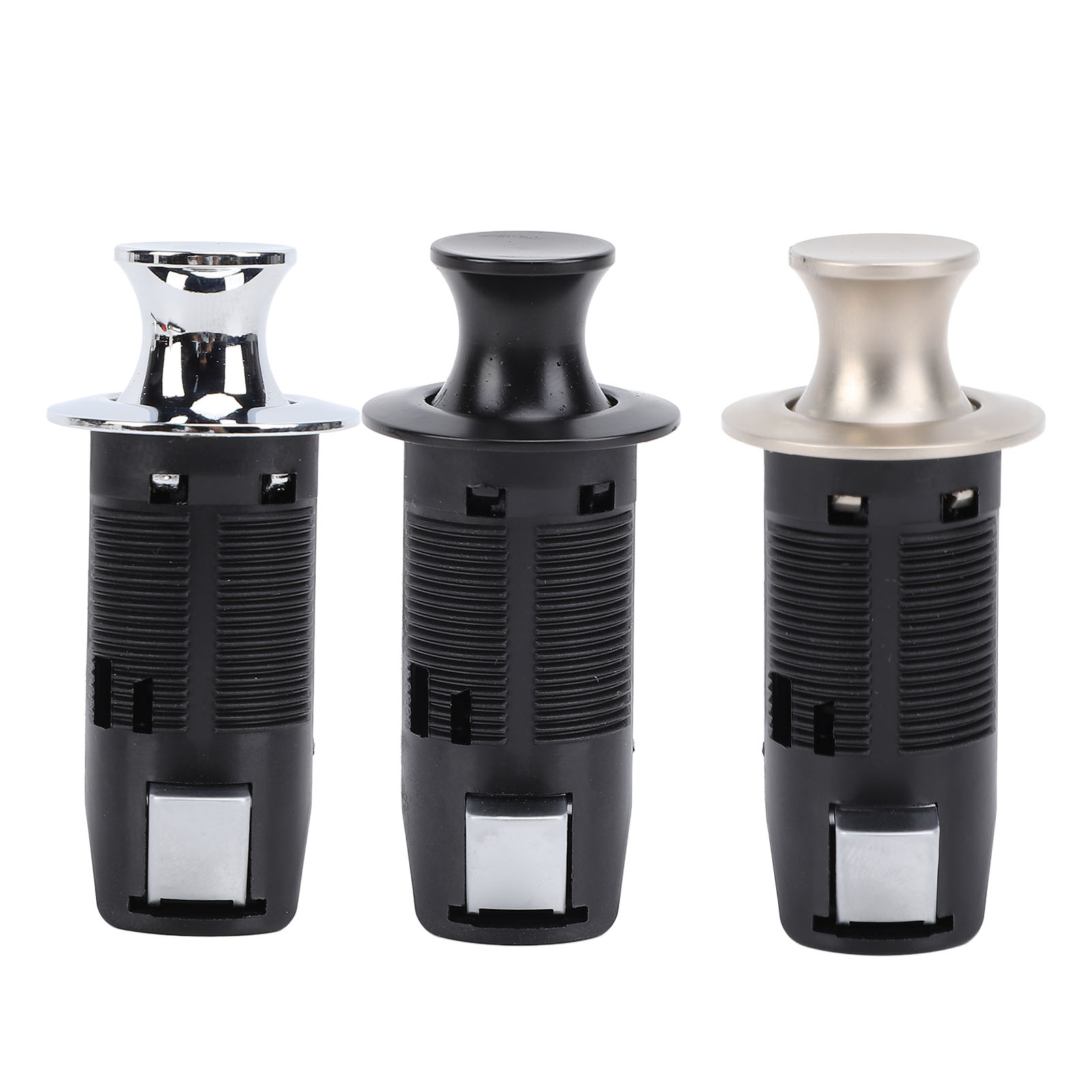 Furniture Joint Hardware - キャビネットプッシュボタンロックスタイリッシュな外観キーレス食器棚引き出しプッシュボタンラッチノブ RV ヨットキャンピングカーキャンピングカー用