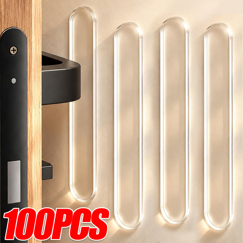 シリコン製キャビネットバンパーストリップ、粘着式衝突防止ドア - Furniture Joint Hardware のレビューと価格