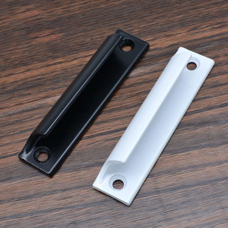 新しいアルミ合金ドアハンドルプッシュプルバルコニーゲート窓取 - Furniture Hardware Knobs のレビューと価格