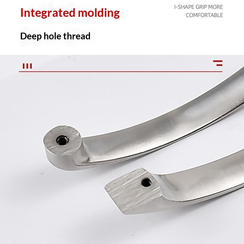 キャビネット用取っ手、ノブ、アルミニウム合金製：ドア、キッチ - Furniture Hardware Knobs のレビューと価格