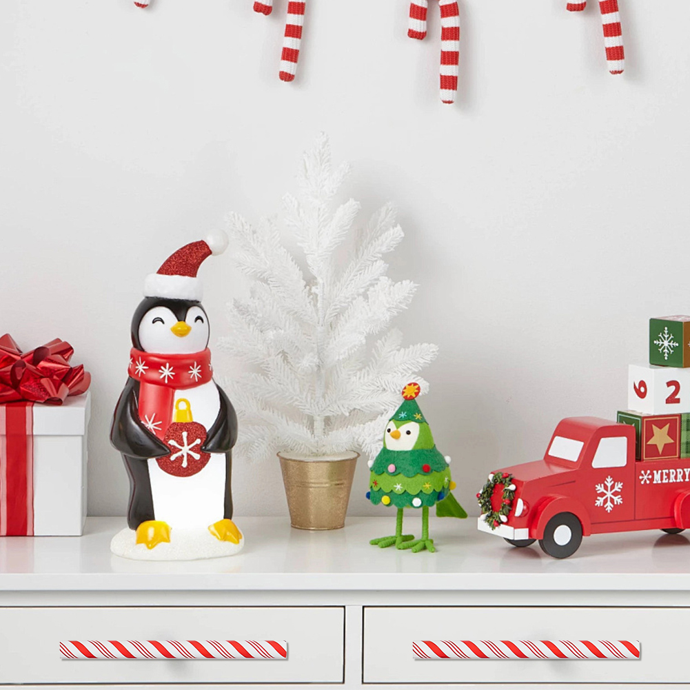 クリスマスペパーミントのドアノブカバー、装飾的なキャビネット - Furniture Joint Hardware のレビューと価格