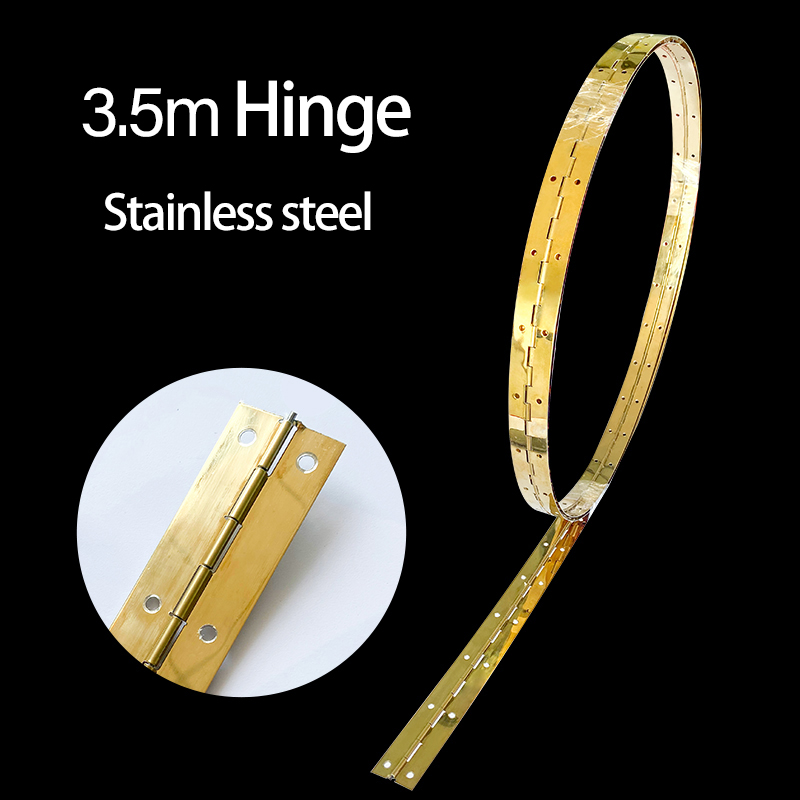 3.5m ピアノヒンジ 138インチ ヘビーデューティー ス - Furniture Hardware Fittings のレビューと価格