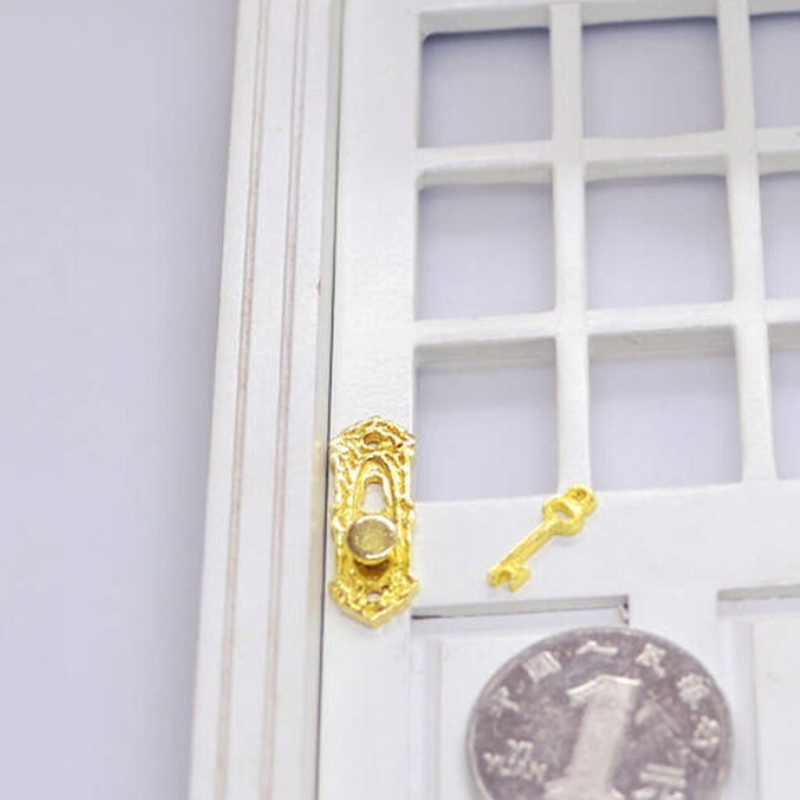 ドールハウス、ハードウェアミニチュアアクセサリー、1:12、 - Furniture Hardware Fittings のレビューと価格