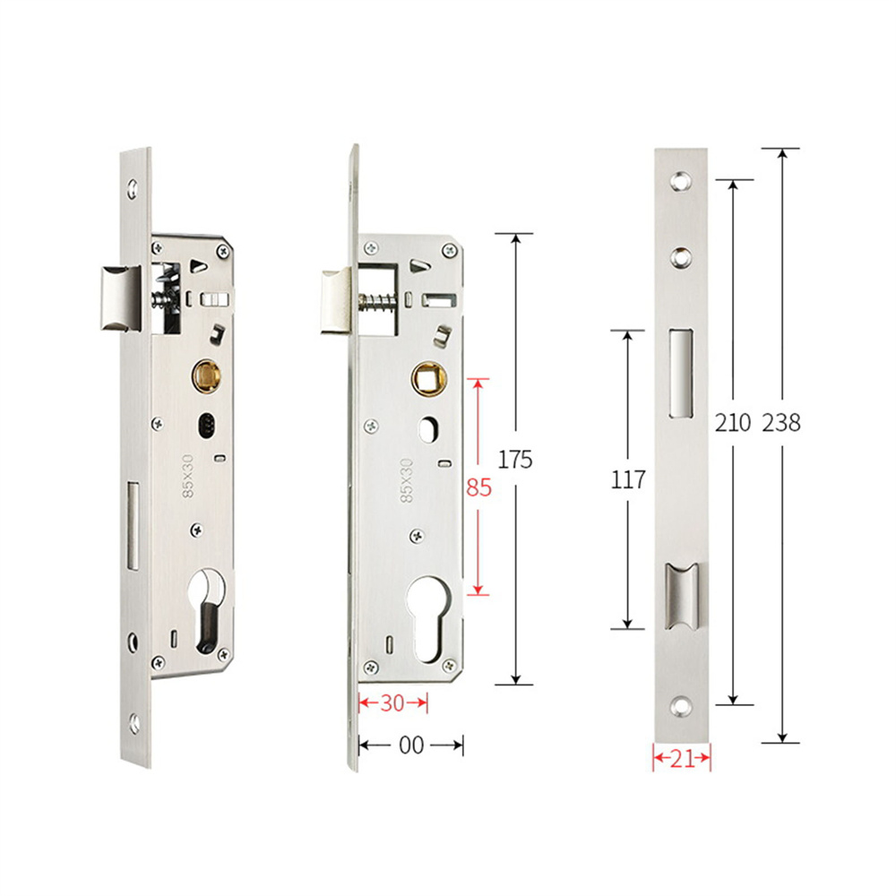 1 個 8520/8525/8530/8535 金属ドアロッ - Furniture Hardware Fittings のレビューと価格