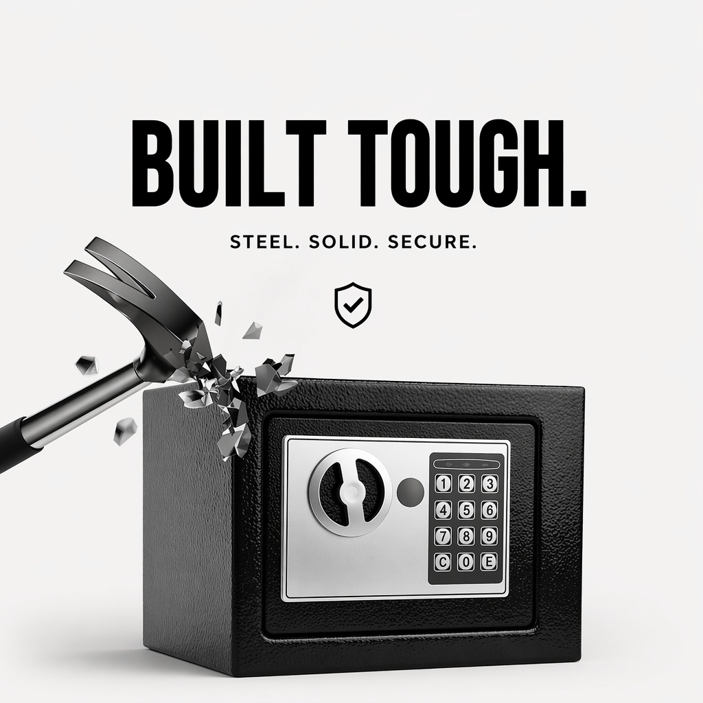 全鋼製電子デジタルキーパッドセーフボックスデュアルパスワード - Cabinet Lock Key のレビューと価格