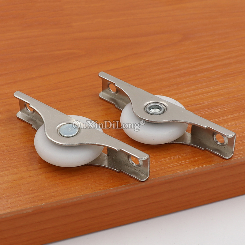 真新しい 10 個のスライドドアローラーキャビネットナイロン - Brand Hardware Furniture のレビューと価格