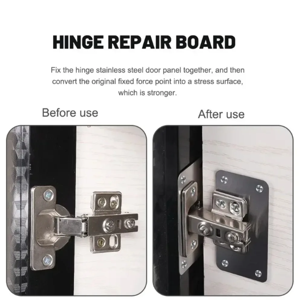 10/1ペア ヒンジ修理プレート キッチンキャビネットドアヒ - Cabinet Hinge Overlay のレビューと価格