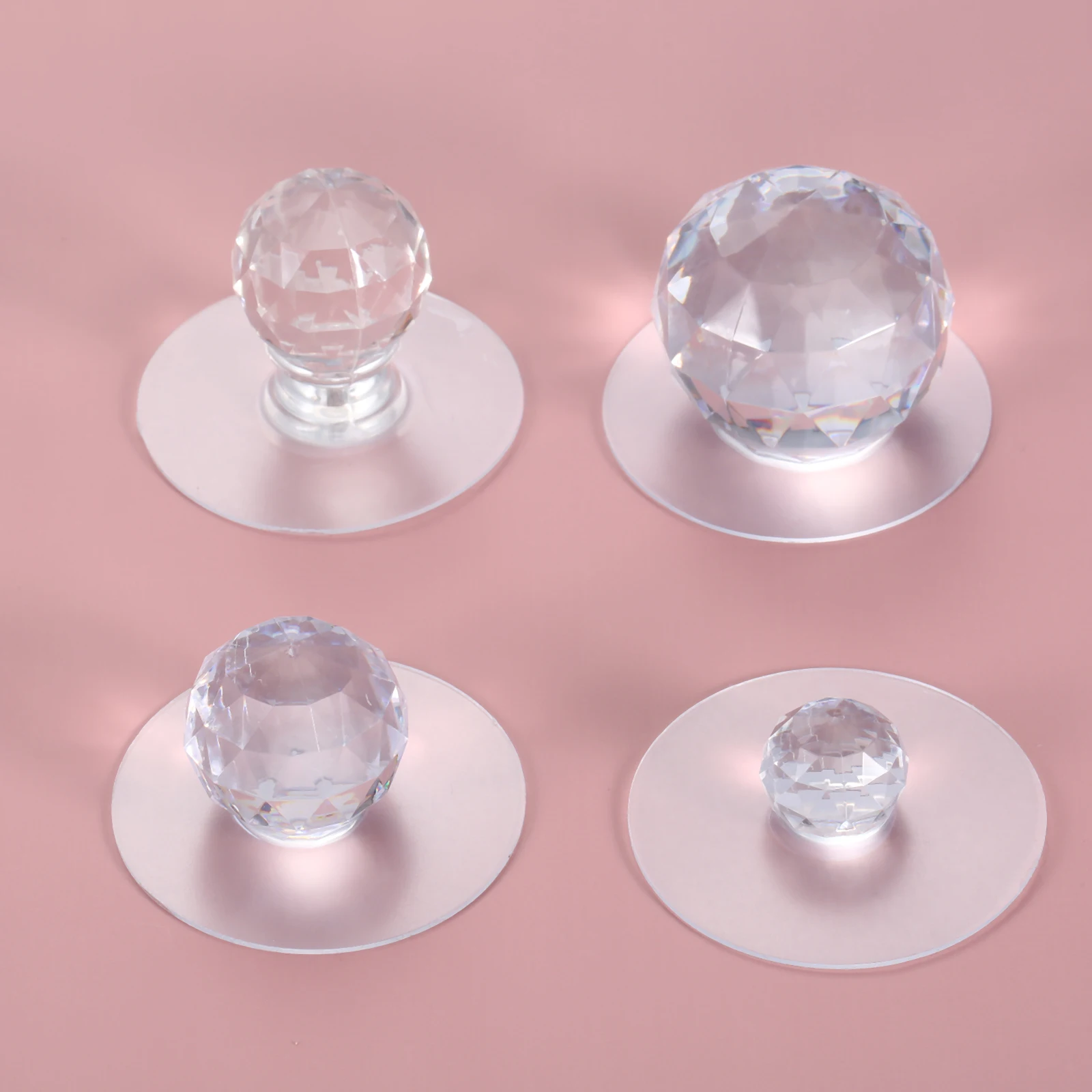 透明アクリルキャビネット2個ドリルフリー透明アクリルキャビネ - Furniture Joint Hardware のレビューと価格