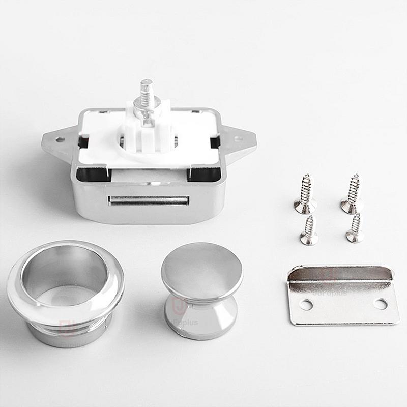 キャンピングカープッシュボタンラッチロック RV キャンピン - Furniture Hardware Knobs のレビューと価格