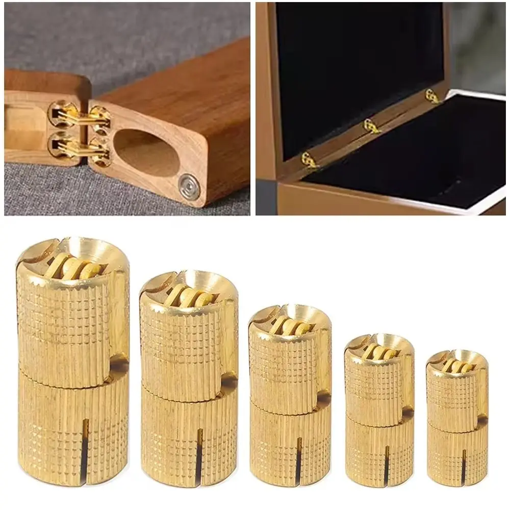 8-18mm 真鍮バレルヒンジ目に見えないキャビネット家具ヒ - Cabinet Hinge Overlay のレビューと価格