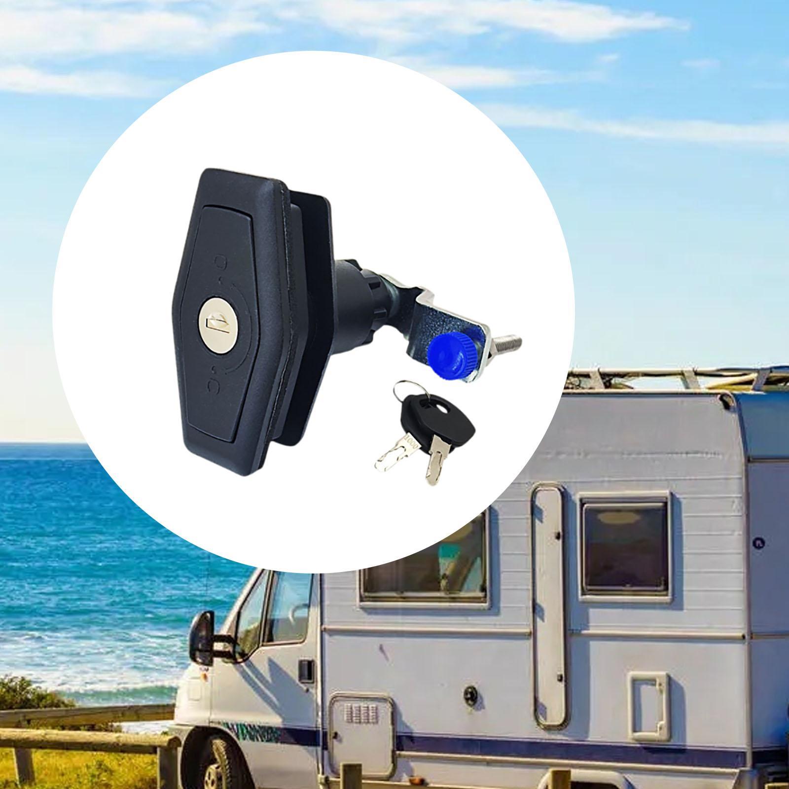 トレーラーゲートロック（鍵付き）RV圧縮ラッチ、キャンピング - Cabinet Lock Key のレビューと価格