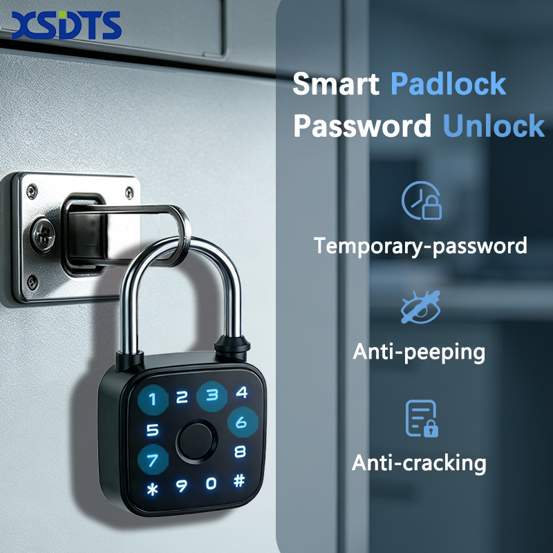 Tuyaスマート南京錠、指紋カードパスワードキーTuyaアプ - Cabinet Lock Key のレビューと価格