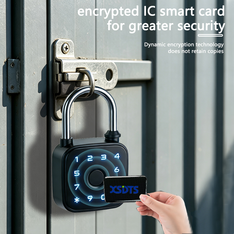 Tuyaスマート南京錠、指紋カードパスワードキーTuyaアプ - Cabinet Lock Key のレビューと価格