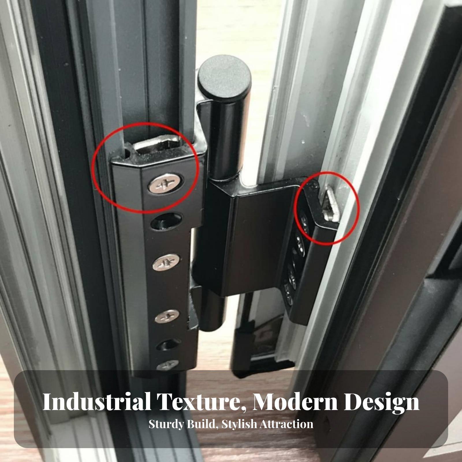 穴あけ不要の隠し窓ヒンジ、高品質アルミ製ドアピボット、簡単設 - Furniture Hardware Fittings のレビューと価格